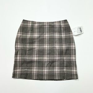 NEW! Women’s Eyeshadow Plaid Mini Skirt Size 0 W/Tags